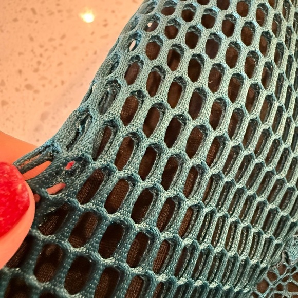 Lovers & Friends Lace Teal Bodycon Party Cocktail Strapless Mini Dress Size S - Picture 12 of 15